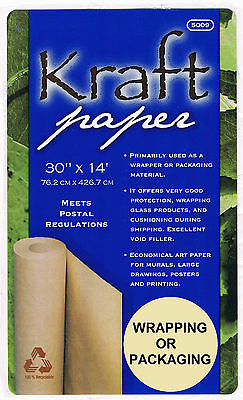 Kraft Paper Gift Wrap Wrapping Packaging Shipping Paper Roll All-purpose Use