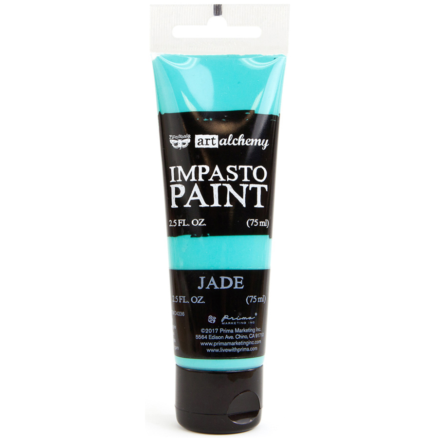 Finnabair Art Alchemy Impasto Paint 2.5 Fluid Ounces-jade, Aaip-64627