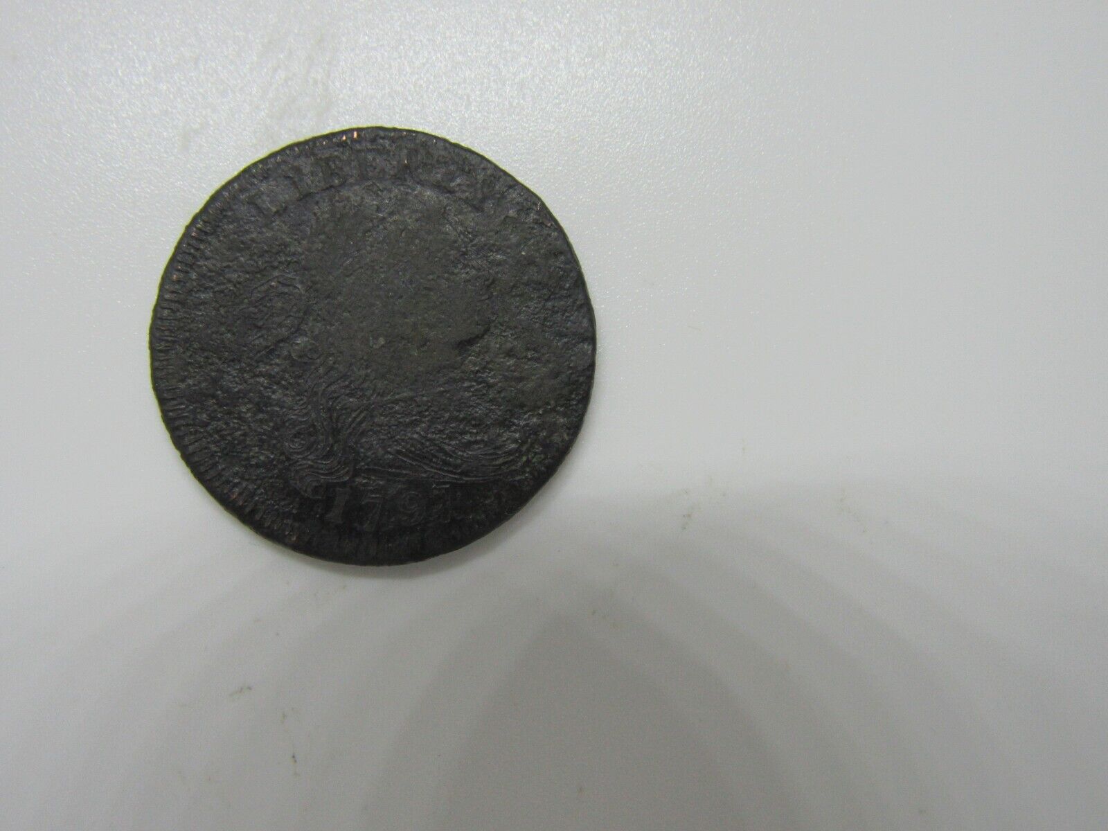 Us 1797 Large Cent, Reverse Of 1795